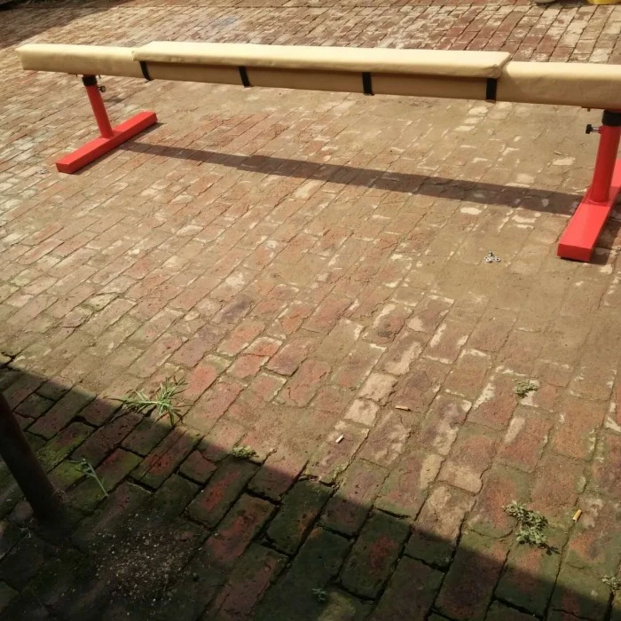 Low Balance Beam And Mats